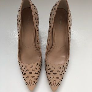 Charles David nude heels.